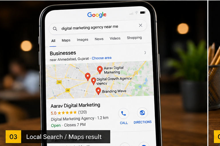 Google Business Profile local search